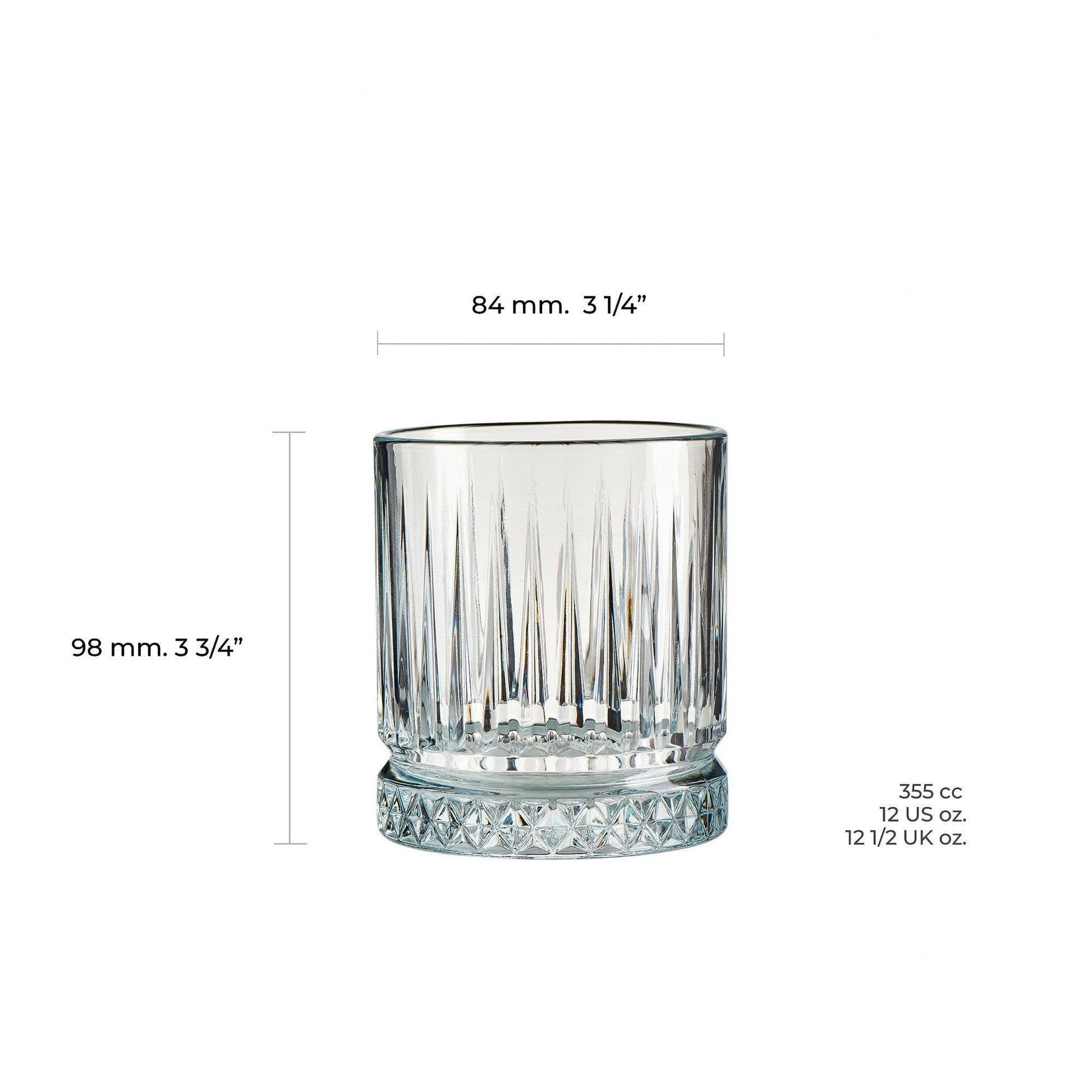 Elysia Whiskey Tumbler, Turkey (Set of 4) - Happyware Home Pvt Ltd