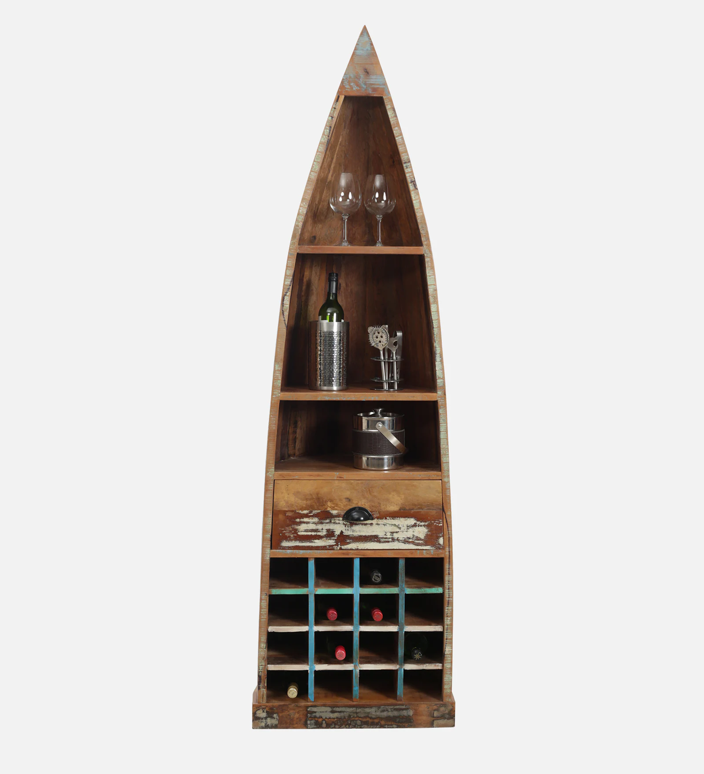 Doni Mango Wood Bar Cabinet