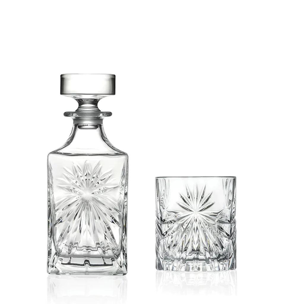 Oasis Premium Crystal Whiskey Decanter, Italy - Happyware Home Pvt Ltd